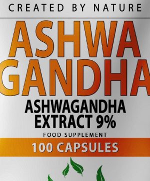ASHWAGANDHA EKSTRAKT 100 Kapsułek 700mg 9% NAJMOCNIEJSZA  NOWOŚĆ !
