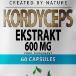 Kordyceps 600 mg Ekstrakt 4:1 w kapsułkach 60 sztuk. Nowość !