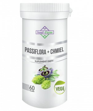 PASSIFLORA + CHMIEL 60 KAPSUŁEK PREMIUM