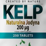 Kelp Naturalna Jodyna 200mg 250 tabletek