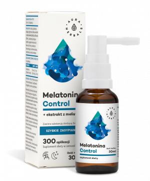 Melatonina Control + Melisa, aerozol 30 ml