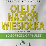 OLEJ Z NASION WIESIOŁKA 500mg  60 KAPSUŁEK SOFT GEL + WITAMINA  E