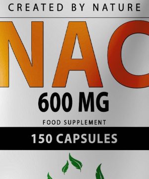 NAC N-ACETYLO L-CYSTEINA USUWA TOKSYNY 600mg 150 kap. NOWOŚĆ !