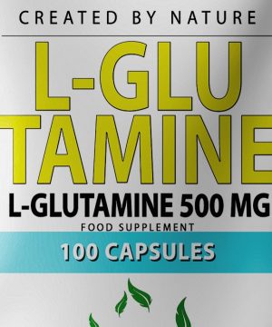 GLUTAMINA L-GLUTAMINE 500mg 100 Kap