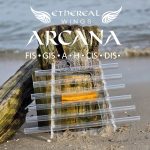 ARCANA - HARFA KRYSZTAŁOWA -Light crystal harp F#5, G#5, A5, B5, C#6, D#6 ( 6 nut )
