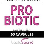 ProBiotyk żywe kultury bakterii Bacillus Coagulans + Naturalna inulina 60 Kap.