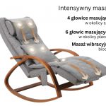 Fotel Bujany Masujący Elektryczny z wibracjami i podgrzewaniem Nowość !