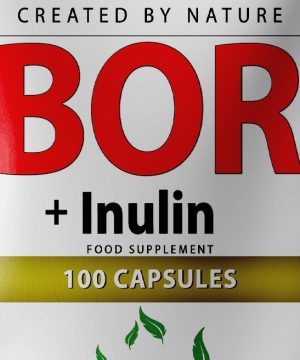 Bor + Inulina – 100 Kapsułek  Nowość !