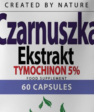 Czarnuszka Ekstrakt (Nigella sativa) 500 mg – 60 Kapsułek